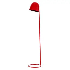 Quokka Red Metal Articulated Reading Lamp
