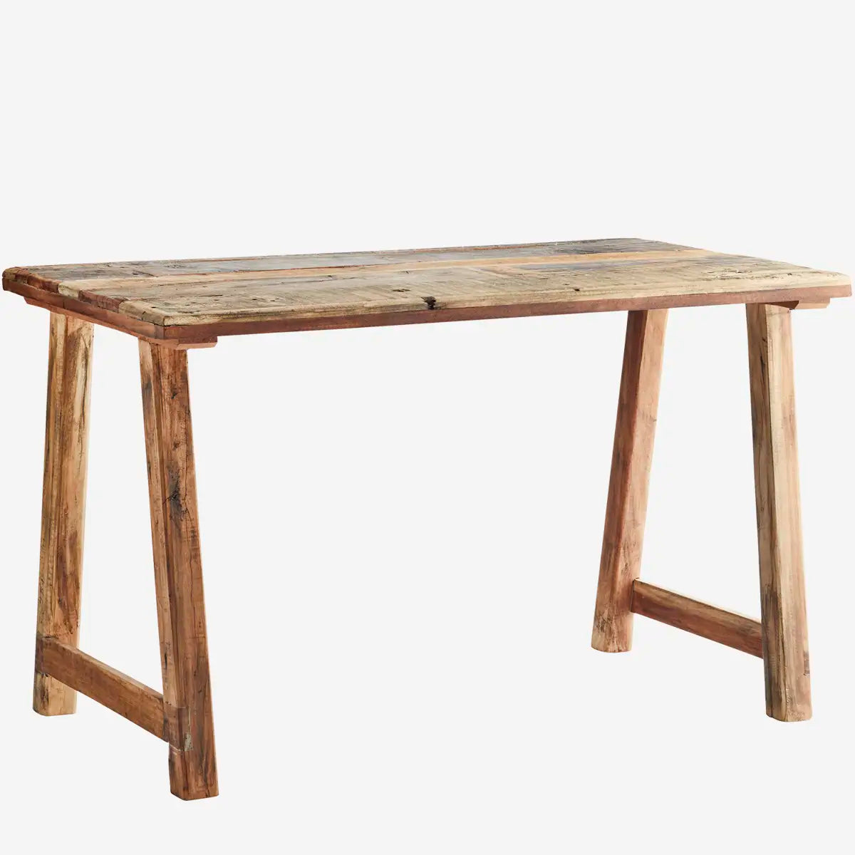 Recycled wooden dining table
