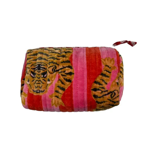 Madagascar cosmetic Bag in Pink small