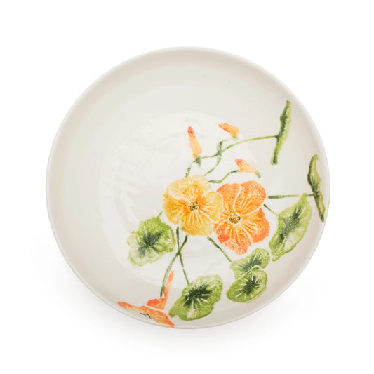 Supper bowl Nasturtium flower