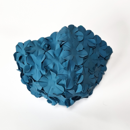Swimming hats with flowers all over