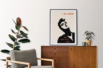 Poster of The Smiths Lyrics Original Print - unframed