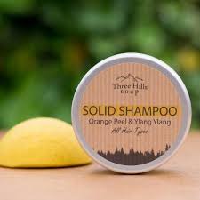 Three Hills Shampoo- Orange Peel and Ylang-Ylang -Tin